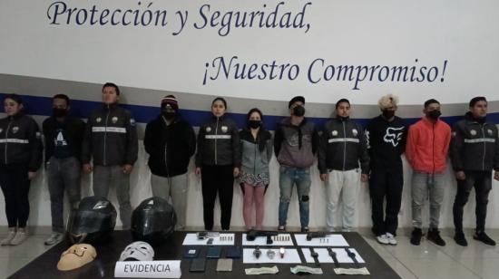 Seis personas fueron detenidas tras el asalto a una joyería. 