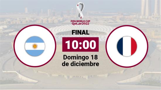 Argentina y Francia se enfrentan, el domingo 18 de diciembre, por el título de la Copa del Mundo 2022. 