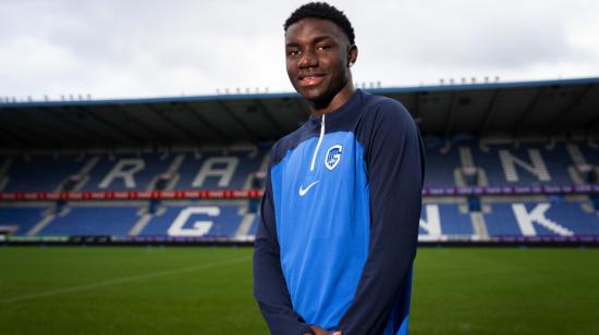 Alfred Caicedo fue presentado como nuevo jugador del Genk de Bélgica, el 4 de enero de 2023. 