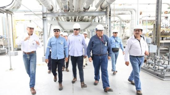 Personal de Petroecuador recorrió el Bloque 16 el 1 de enero de 2023, cuando asumió la operación. 