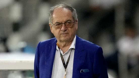 Noël Le Graët, presidente de la Federación Francesa de Fútbol (FFF).