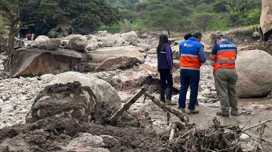 El río Chantaco, en Santa Isabel, se desbordó en abril de 2022 y causó estragos. 