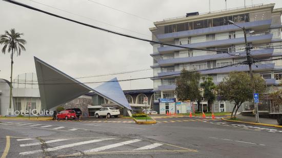 Dos áreas del Hotel Quito, parqueaderos y jardines no son considerados al momento como patrimonio.