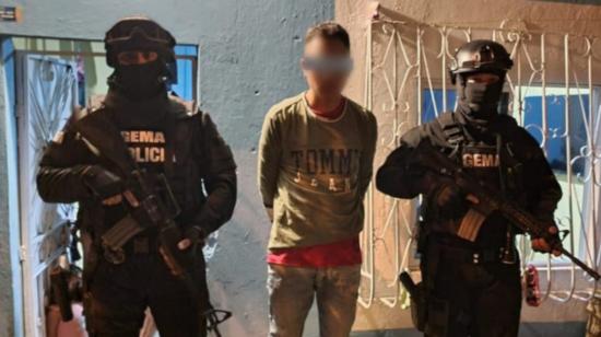 Uno de los procesados por terrorismo por los ataques del 1 de noviembre en Durán. Guayaquil, 25 de enero de 2023.