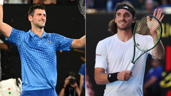 Novak Djokovic y Stefano Tsitsipas jugarán la final del Abierto de Australia, el domingo 29 de enero de 2023. 