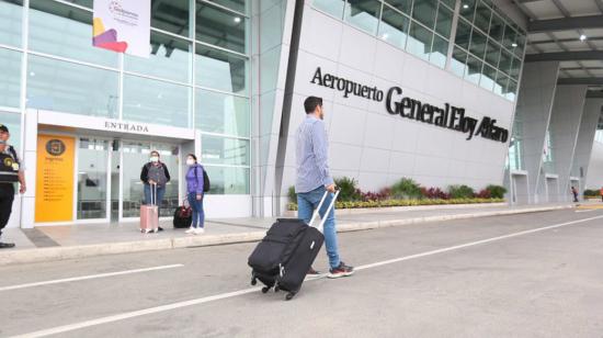 Imagen referencial del Aeropuerto Internacional General Eloy Alfaro, de Manta, de enero de 2023.