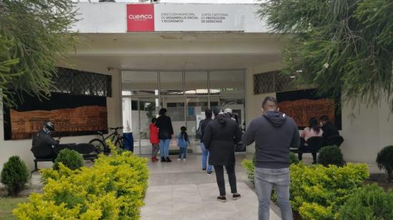 Oficinas de la Junta Cantonal de Protección de Derechos de Cuenca. 