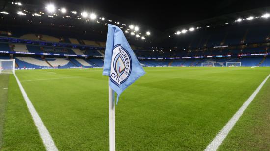 Imagen panorámica del estadio Etihad, propiedad del Manchester City, el 27 de enero de 2023.