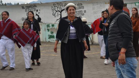 Diana Caiza es la primera mujer indígena en llegar a la Alcaldía de Ambato por Pachakutik.