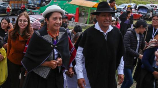 Diana Caiza, de Pachakutik, es la primera mujer indígena en llegar a la Alcaldía de Ambato, en Tungurahua.