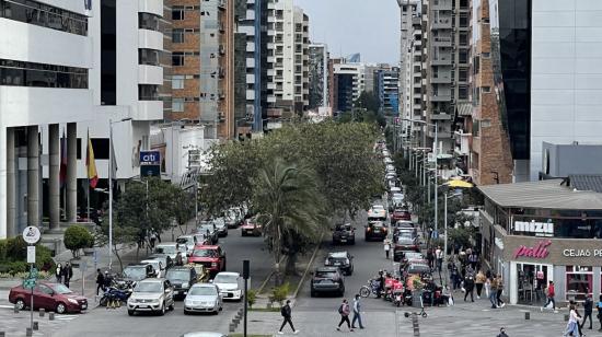 La avenida República de El Salvador, en el norte de Quito. 