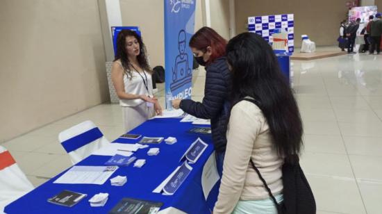 Feria de empleo, organizada por Coral Hipermercados, en octubre de 2022. 