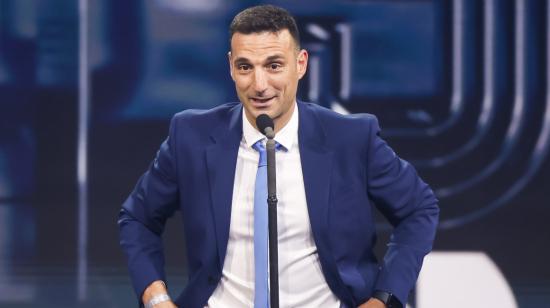 Lionel Scaloni, durante los premios The Best de la FIFA, el 27 de febrero de 2023.