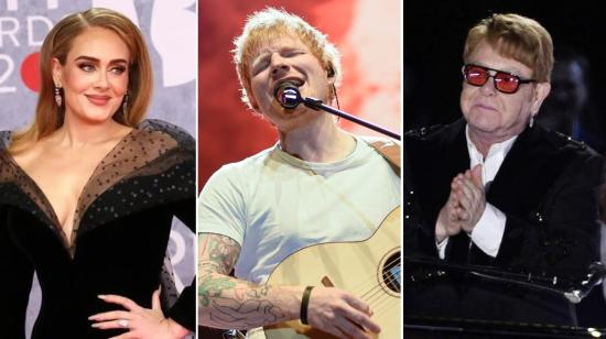 Adele, Ed Sheeran y Elton John son algunos de los artistas que se negaron a cantar por la coronación de Carlos III.