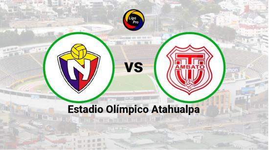 El Nacional se enfrenta a Técnico Universitario en el estadio Olímpico Atahualpa, el 4 de marzo de 2023.