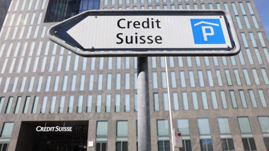 Imagen referencial del edificio de Credit Suisse en Zúrich, Suiza, el 16 de marzo de 2023. 