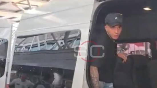 Enzo Fernández tras su arriba a Argentina antes del amistoso frente a Panamá, por la Fecha FIFA.