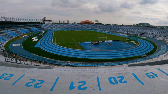 Vista panorámica del Estadio Modelo, propiedad de Fedeguayas, en Guayaquil.