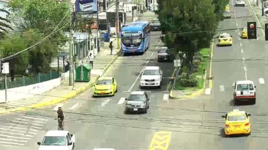 Algunos buses en Ambato reanudaron el servicio el 22 de marzo de 2023. 