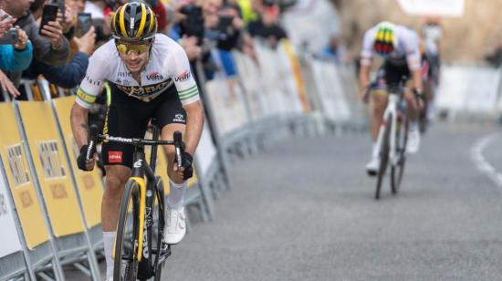 Primoz Roglic se lleva la Etapa 5 de la Volta a Catalunya, el 24 de marzo de 2023. 