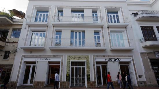 La Casa del Huerto se ubica en la calle Benigno Malo, en el centro de Cuenca. 