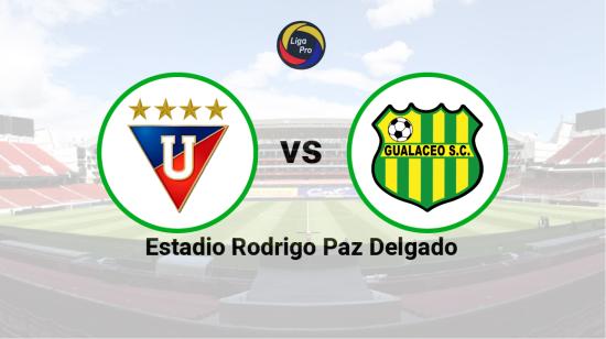 Liga de Quito se enfrenta a Gualaceo en el estadio Rodrigo Paz Delgado el 31 de marzo de 2023.