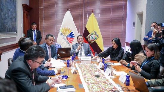 Miembros del Consejo Administrativo de la Legislatura (CAL) reunidos en la Asamblea el 20 de marzo de 2023.