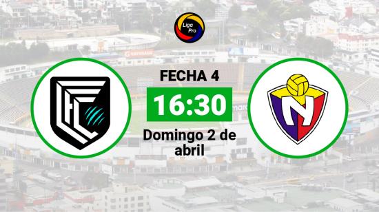 Cumbayá se enfrenta a El Nacional el domingo 2 de abril desde las 16:30.