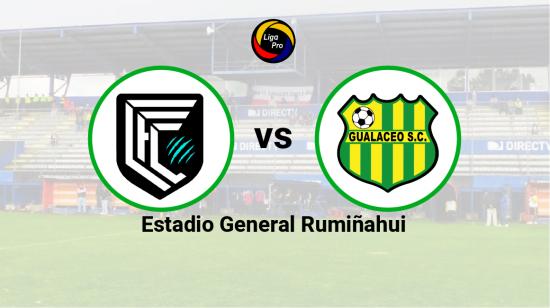 Cumbayá se enfrenta a Gualaceo en el estadio General Rumiñahui el 16 de abril de 2023.