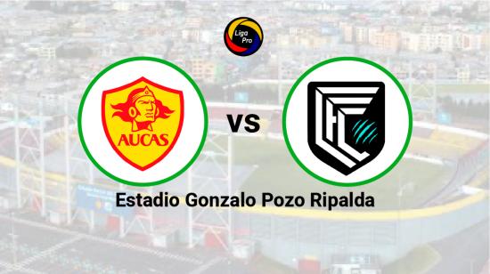 Aucas se enfrenta a Cumbayá en el estadio Gonzalo Pozo Ripalda, el 24 de abril de 2023.