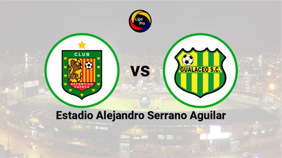 Deportivo Cuenca se enfrenta a Gualaceo en el estadio Alejandro Serrano Aguilar, el 29 de abril de 2023.