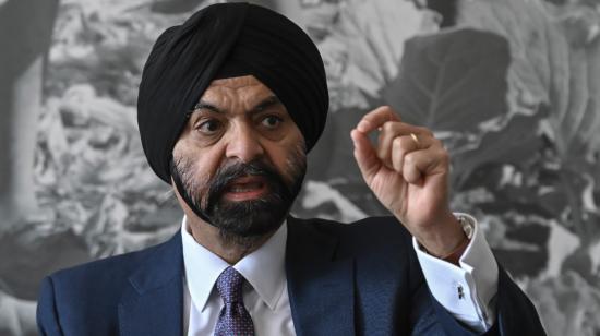 El nuevo presidente del Banco Mundial, Ajay Banga, durante una entrevista en Kenya, el 8 de marzo de 2023. 