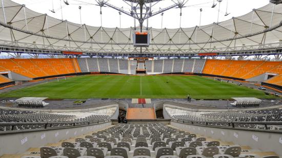 Vista Panorámica del estadio Único Diego Armando Maradona, en La Plata, Argentina.