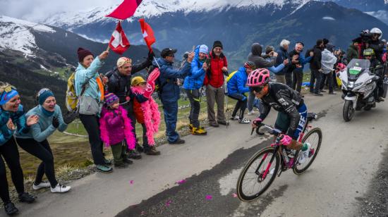 Alexander Cepeda durante la Etapa 13 del Giro de Italia, el 19 de mayo de 2023. 