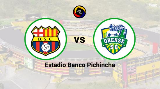 Barcelona se enfrenta a Orense en el estadio Banco Pichincha el viernes 19 de mayo.