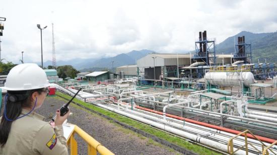 Instalaciones del Oleoducto de Crudos Pesados (OCP), el 9 de mayo de 2023.