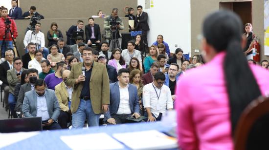 Organizaciones políticas y el CNE analizaron la presentación de candidatos para las elecciones este 23 de mayo de 2023.