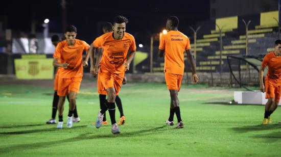 Los jugadores de la Selección Sub 20 durante el entrenamiento del 25 de mayo de 2023, en Argentina.