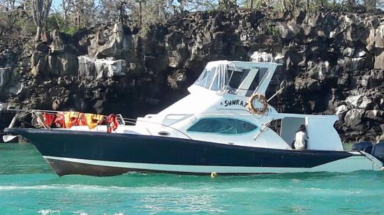 Imagen de archivo de la nave Sunray, en Galápagos.