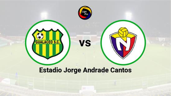 Gualaceo se enfrenta a El Nacional en el estadio Jorge Andrade Cantos, el 4 de junio de 2023.