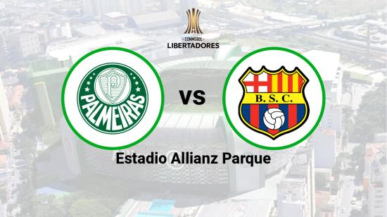 Palmeiras se enfrenta a Barcelona en el estadio Allianz Parque, el 7 de junio de 2023.