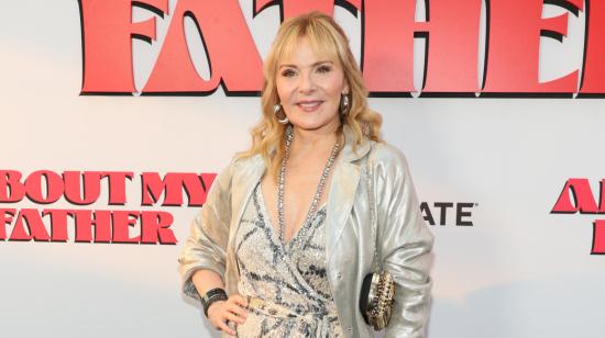 La actriz Kim Cattrall, de 'Sex and the City', en Nueva York, el 8 de mayo de 2023. 