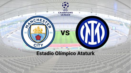 Manchester City se enfrenta a Inter de Milán en la final de la Champions League, el 10 de junio de 2023.