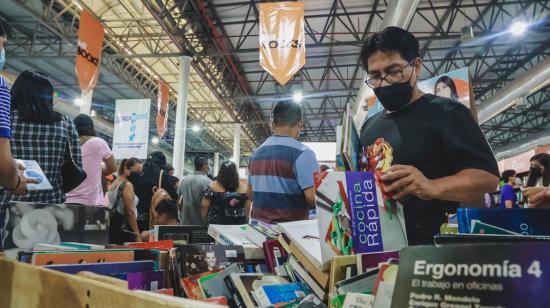 La Feria Internacional del Libro de Expoplaza se realiza en septiembre en el Centro de Convenciones de Guayaquil. 