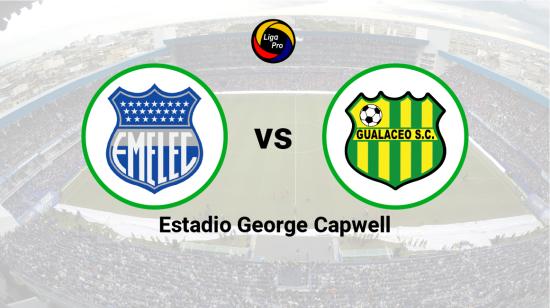 Emelec se enfrenta a Gualaceo en el estadio George Capwell el 12 de junio de 2023.