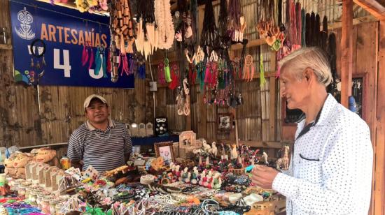 Imagen referencial de artesanos en Pedernales, el 8 de junio de 2018.