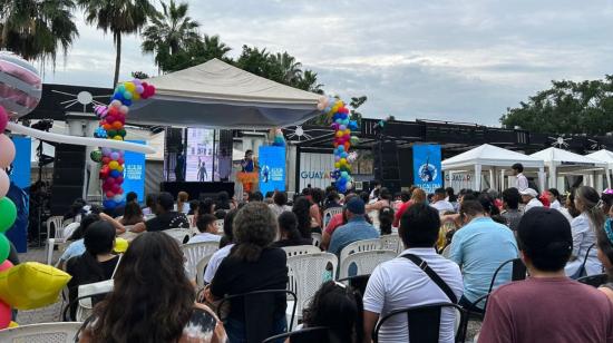 Un evento en la plaza Guayarte, el 2 de junio de 2023.