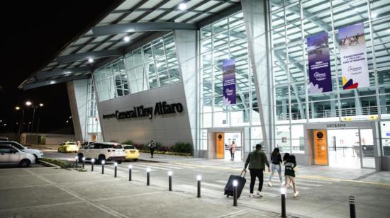 El Aeropuerto Internacional Eloy Alfaro de Manta, el 2 de mayo de 2023. 