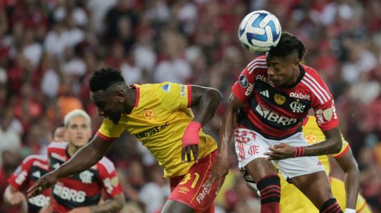 Aucas se enfrentó a Flamengo en el estadio Maracaná por la Copa Libertadores, el 28 de junio de 2023.