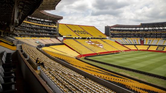 Imagen del estadio Banco Pichincha de Barcelona.